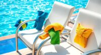 top cruise chair towel bands