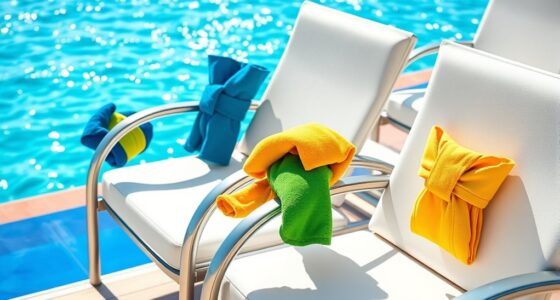 top cruise chair towel bands