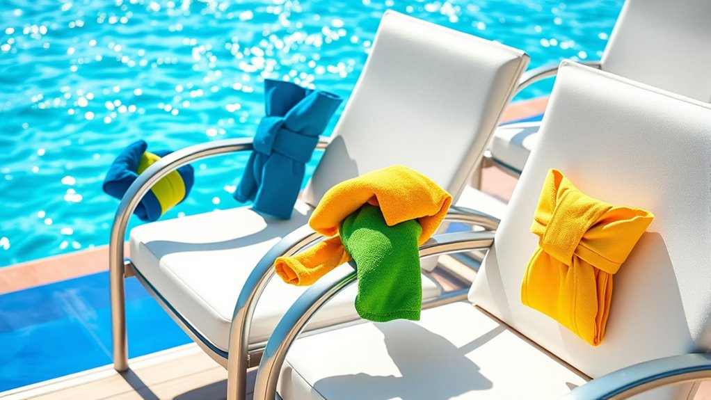top cruise chair towel bands
