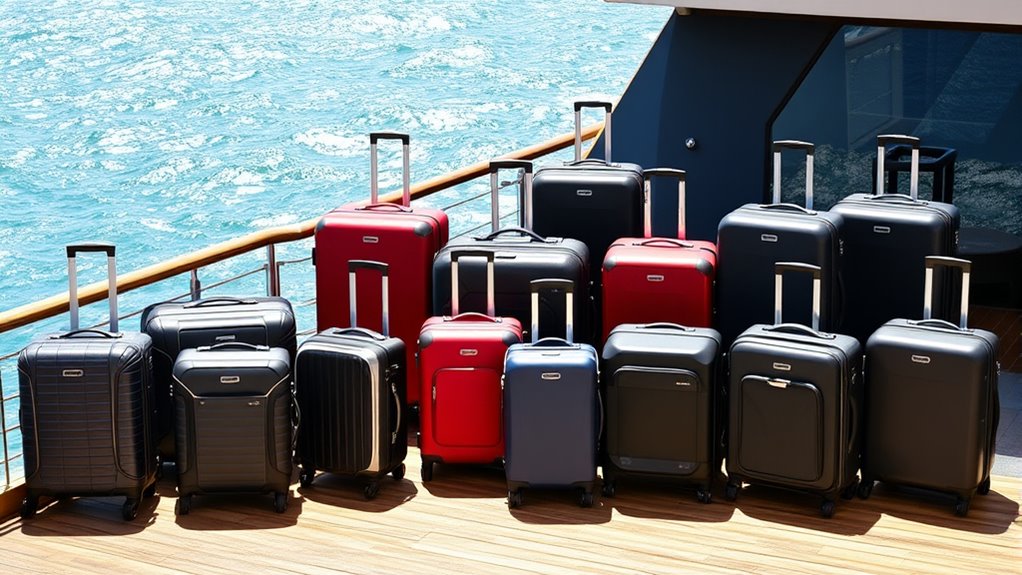 top cruise luggage options
