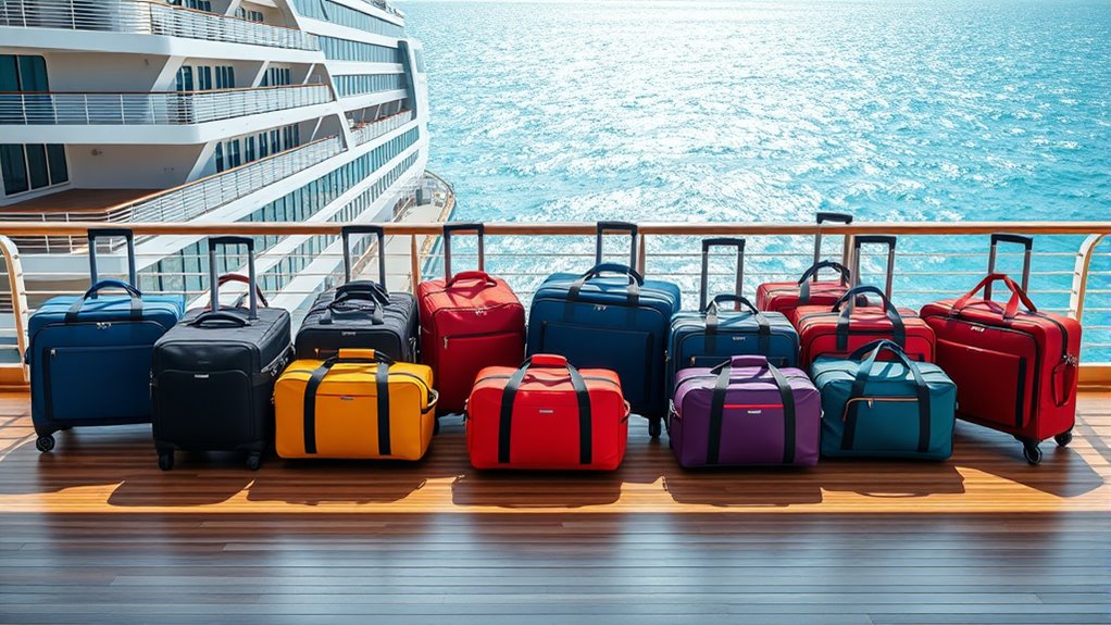 top cruise luggage options