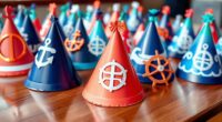 top cruise party hat picks
