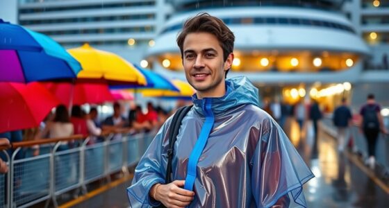 top cruise rain ponchos