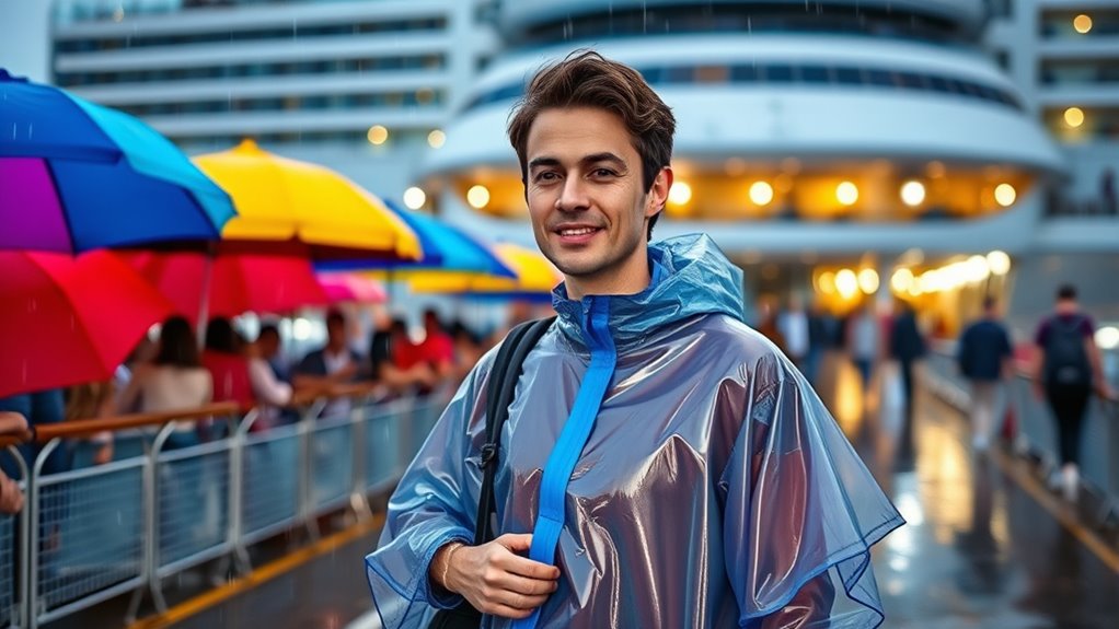 top cruise rain ponchos