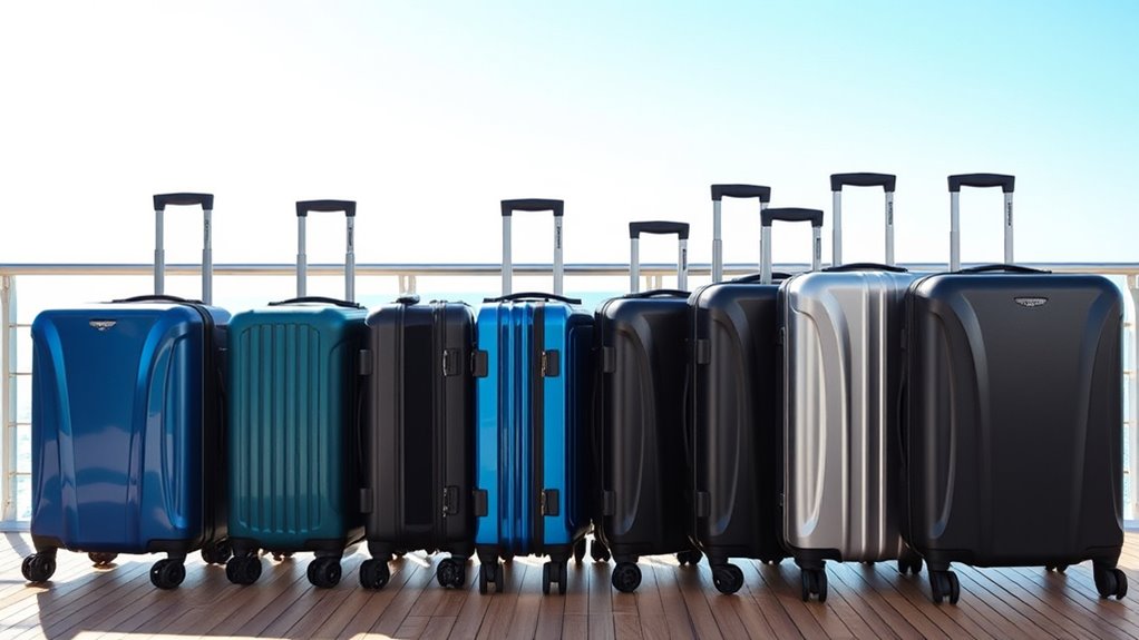 top cruise ready durable luggage