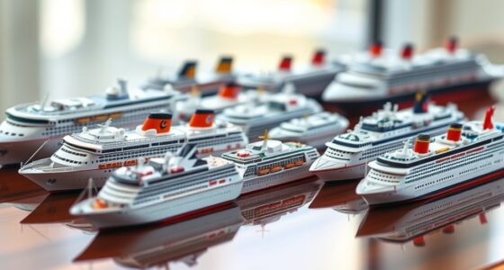 top cruise ship model collection