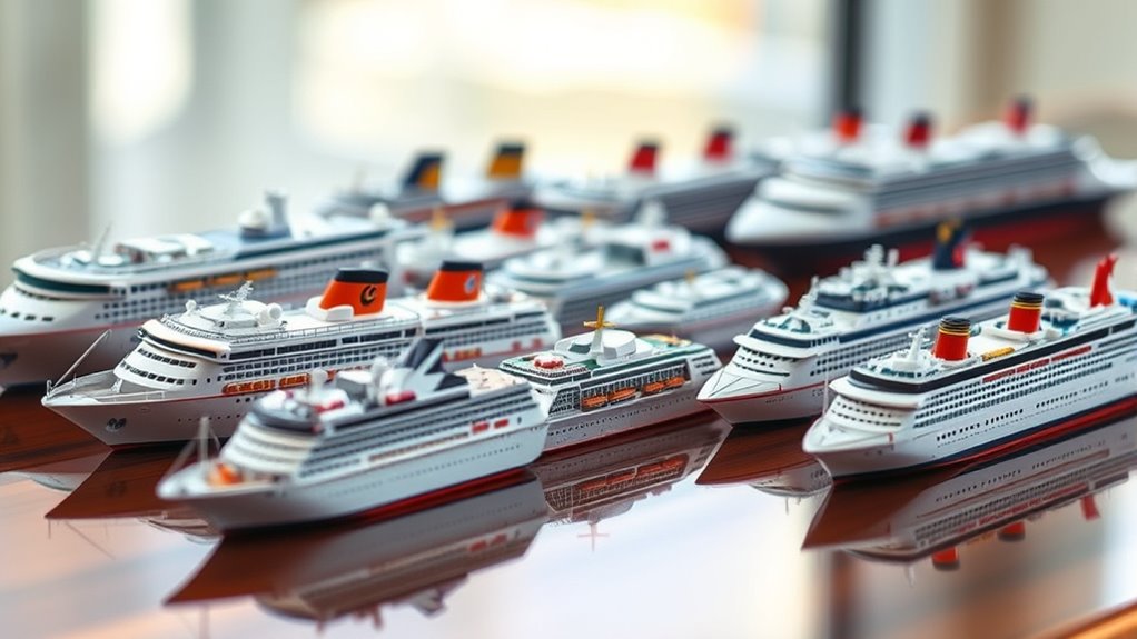 top cruise ship model collection
