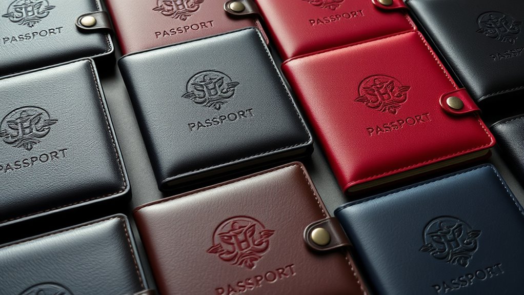 top custom passport wallets