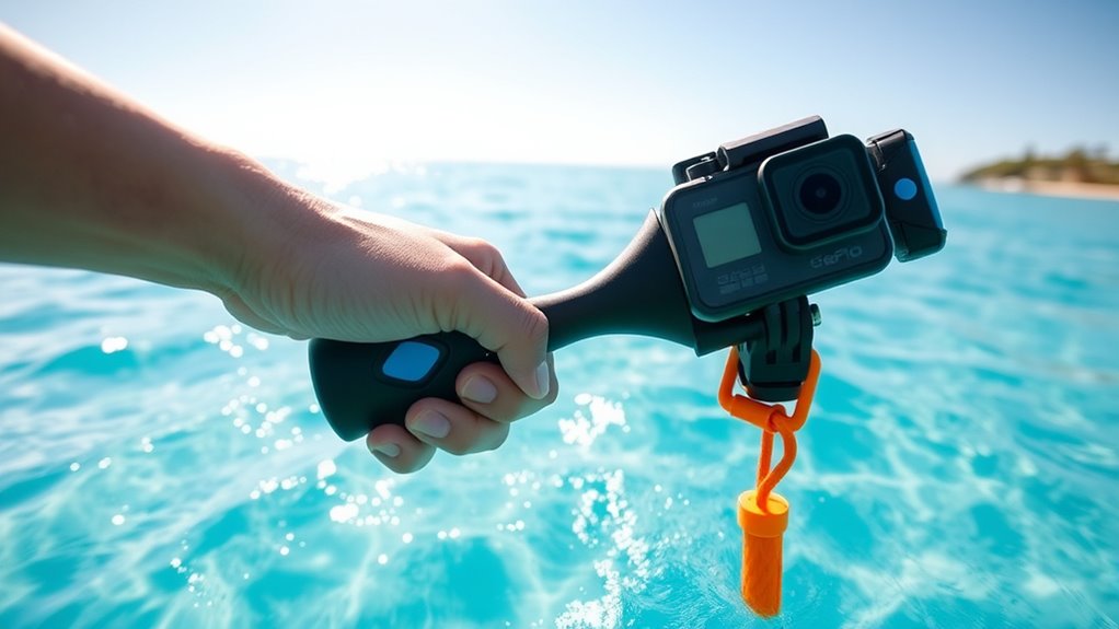 top floating gopro grips