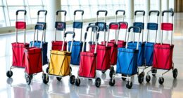 top folding travel carts