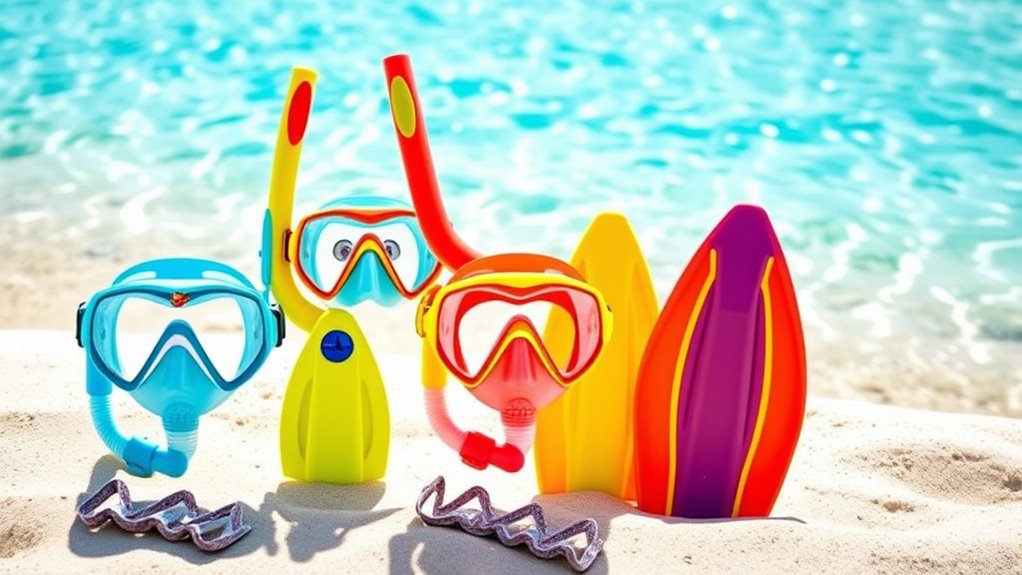 top kids snorkel gear sets