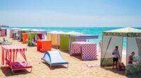 top portable beach shade cabanas