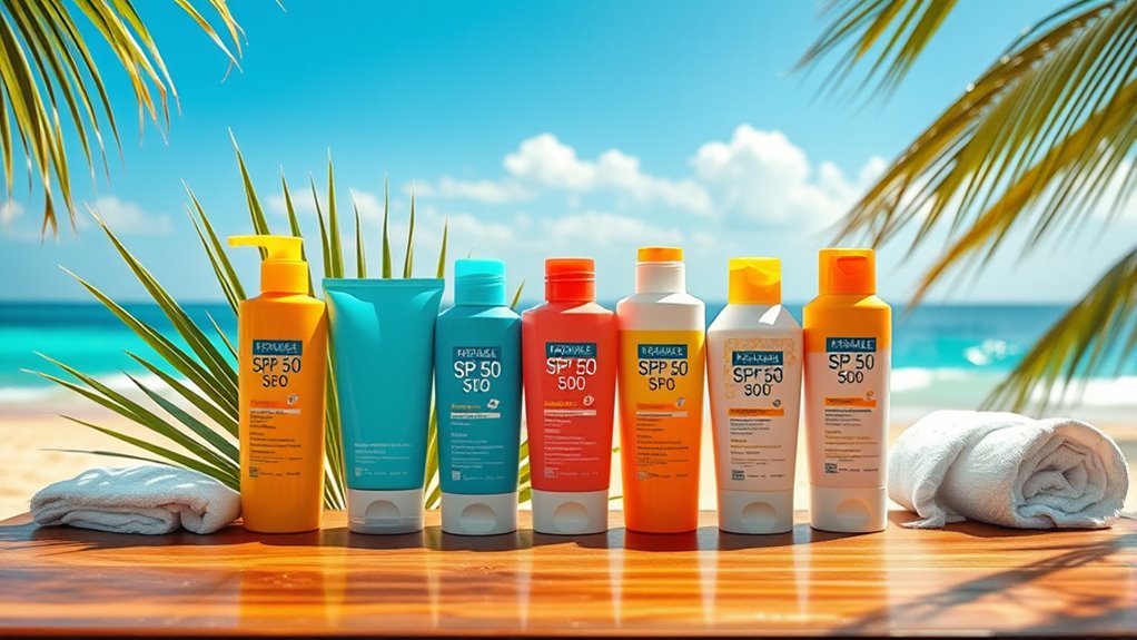 top spf 50 sunscreens