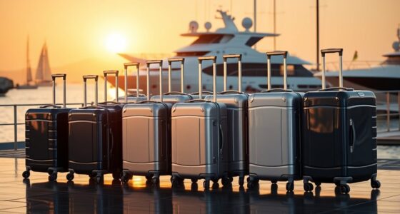top stylish lightweight travel luggage