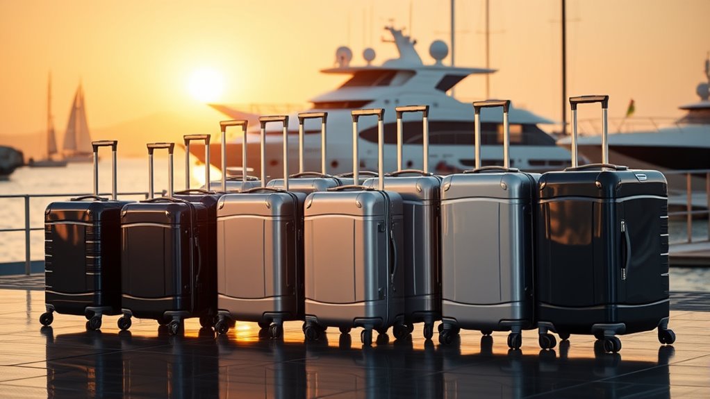 top stylish lightweight travel luggage