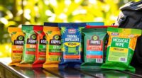 top travel bug wipes