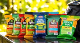 top travel bug wipes