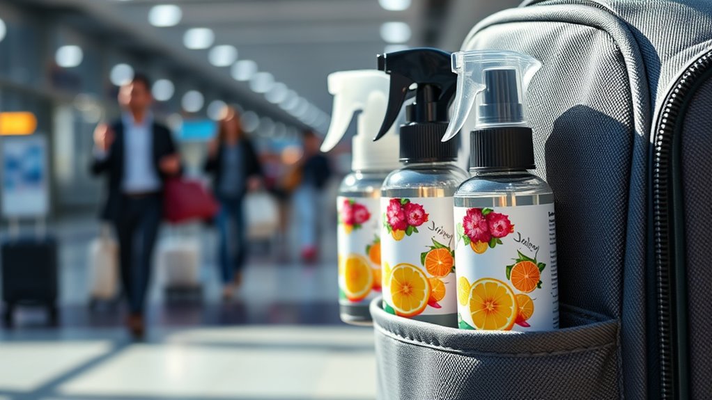 travel friendly fabric fresheners