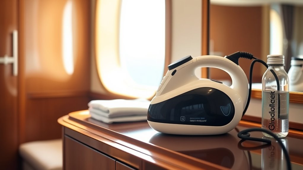 travel friendly garment steamer features
