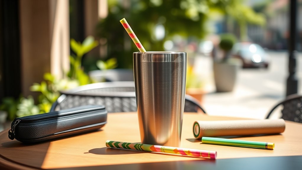 travel friendly reusable straw considerations