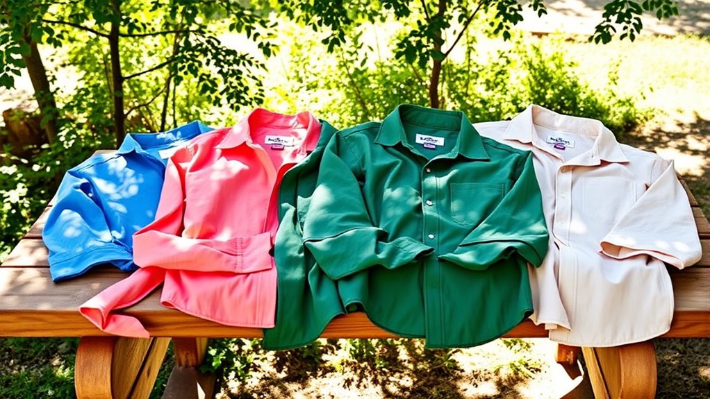 travel friendly sun protection shirts