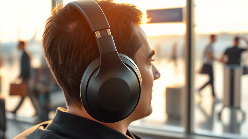 travel noise canceling headphone factors