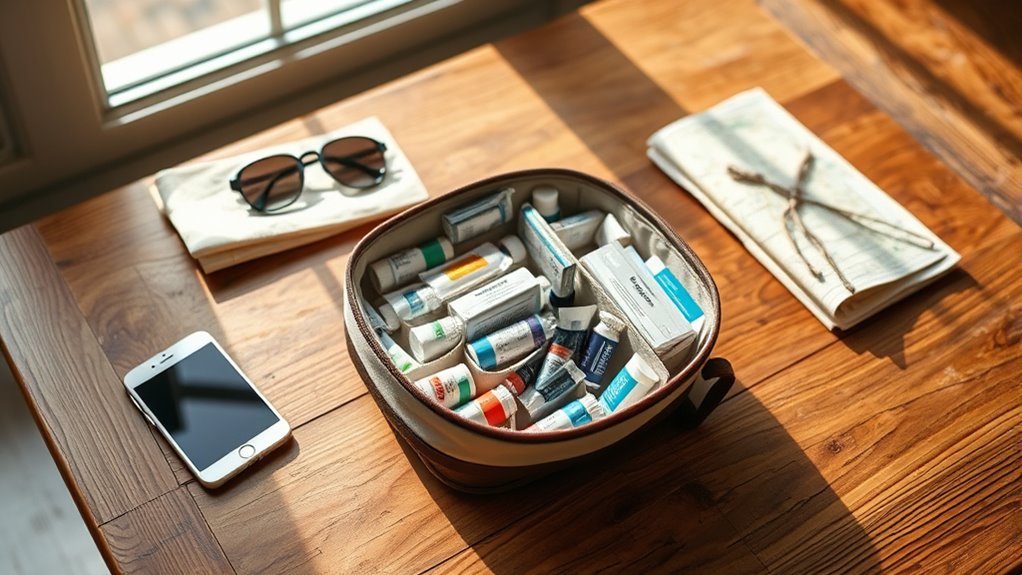 travel pain relief considerations