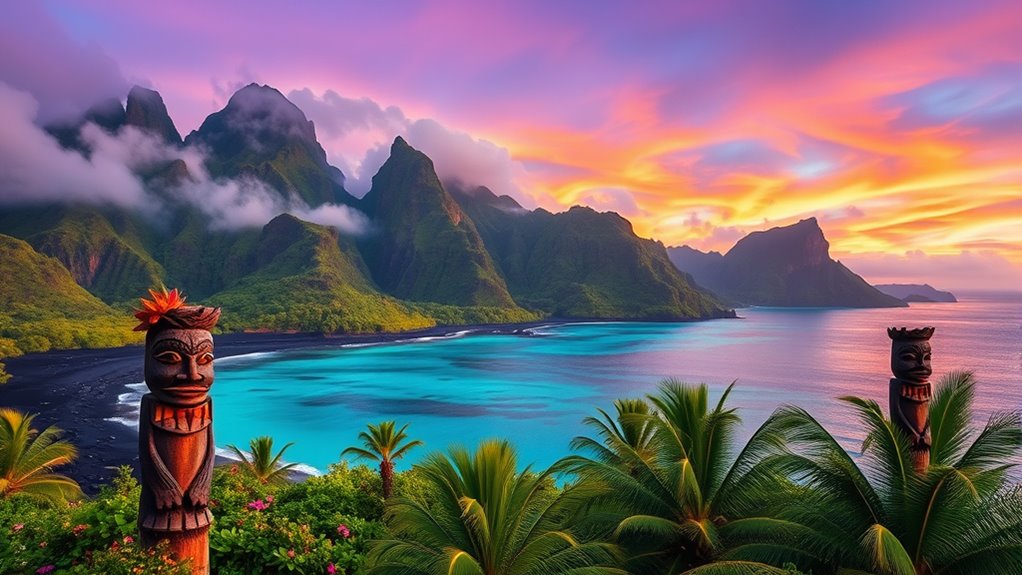 untouched polynesian cultural landscapes