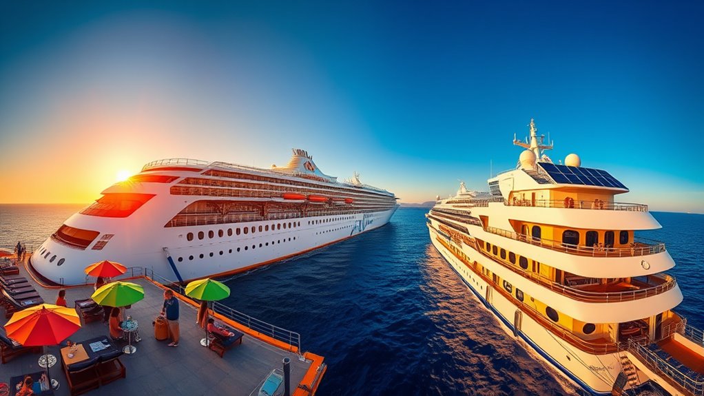 variety of cruise experiences
