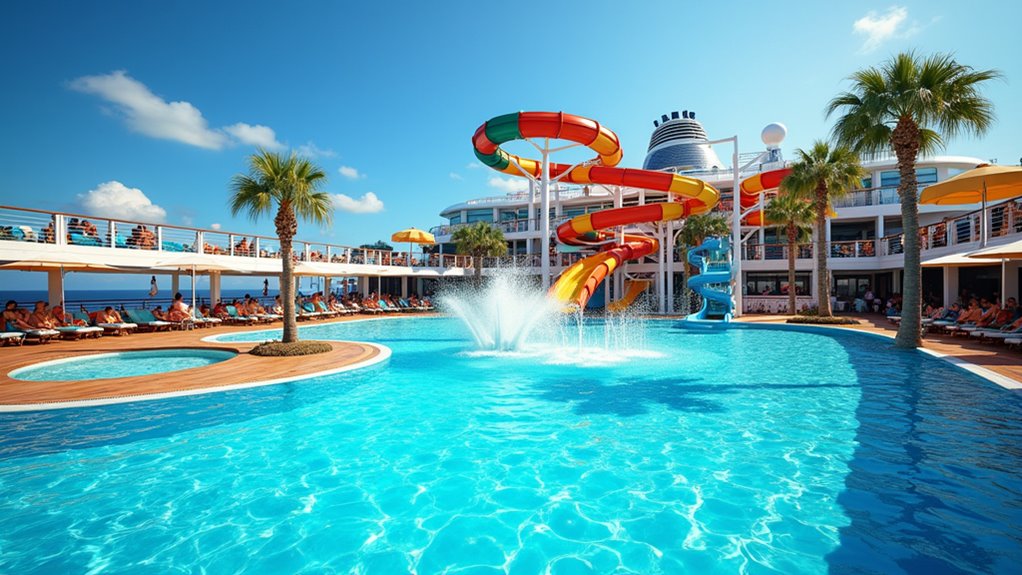 variety of cruise pool options