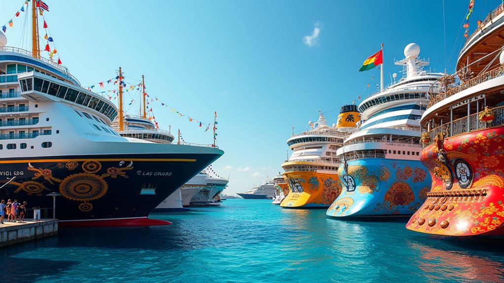 variety of themed cruises