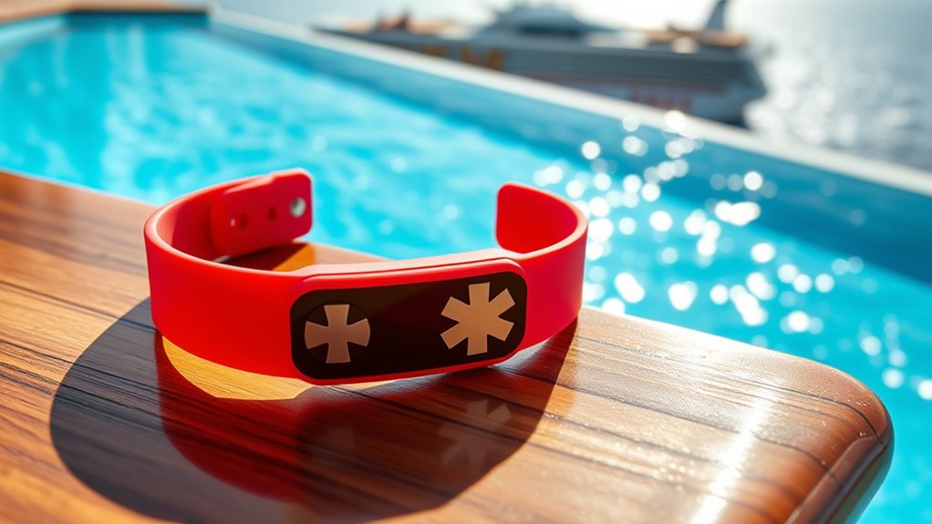 waterproof durable visible accessible