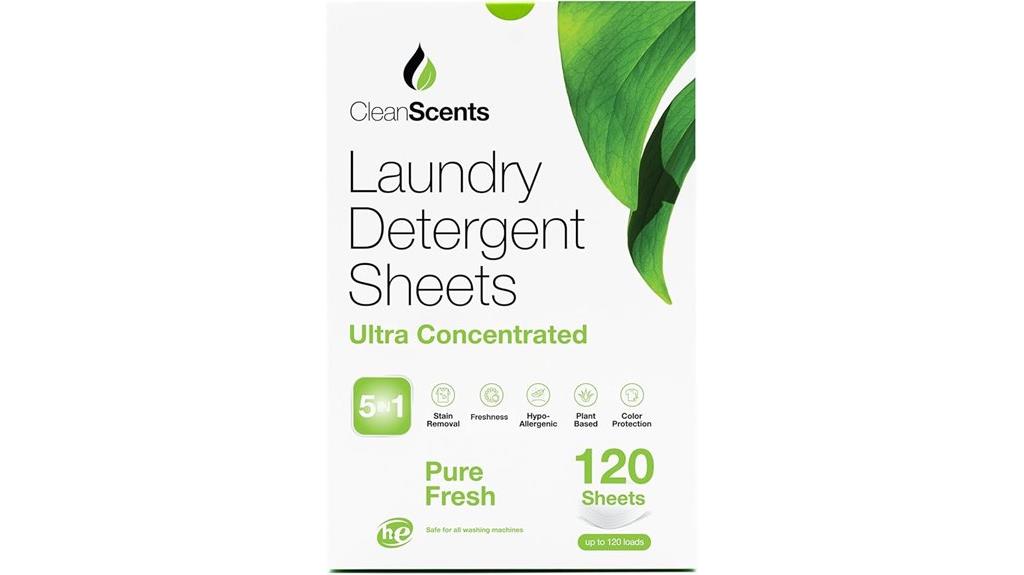 120 pure fresh sheets