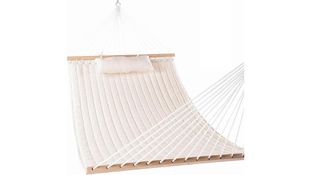 12 ft double quilted hammock
