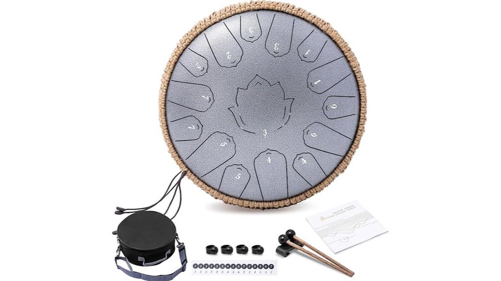 13 inch steel handpan drum