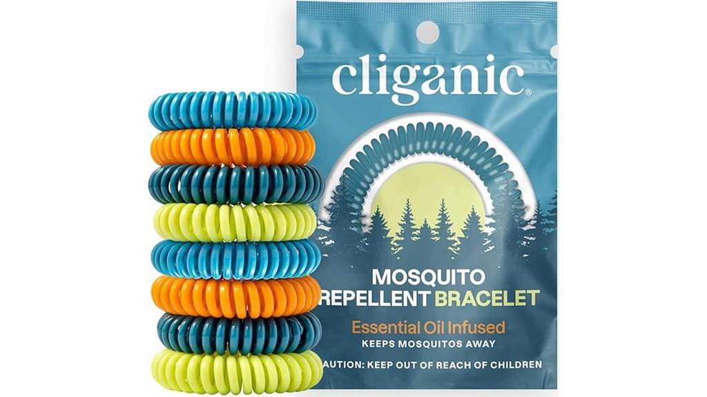20 pack mosquito protection bracelets