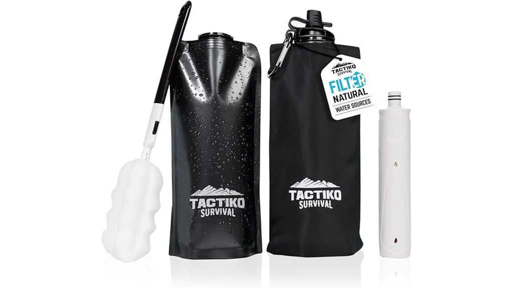 25oz filtered water bottle