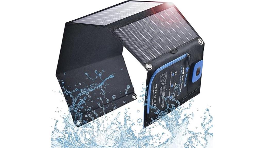 28w portable solar charger