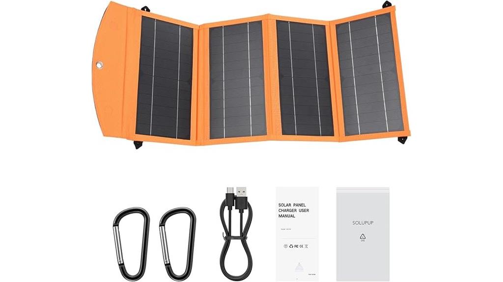 30w foldable solar charger
