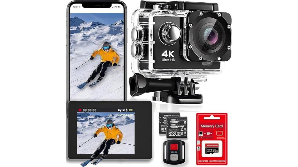4k 30fps wifi camera