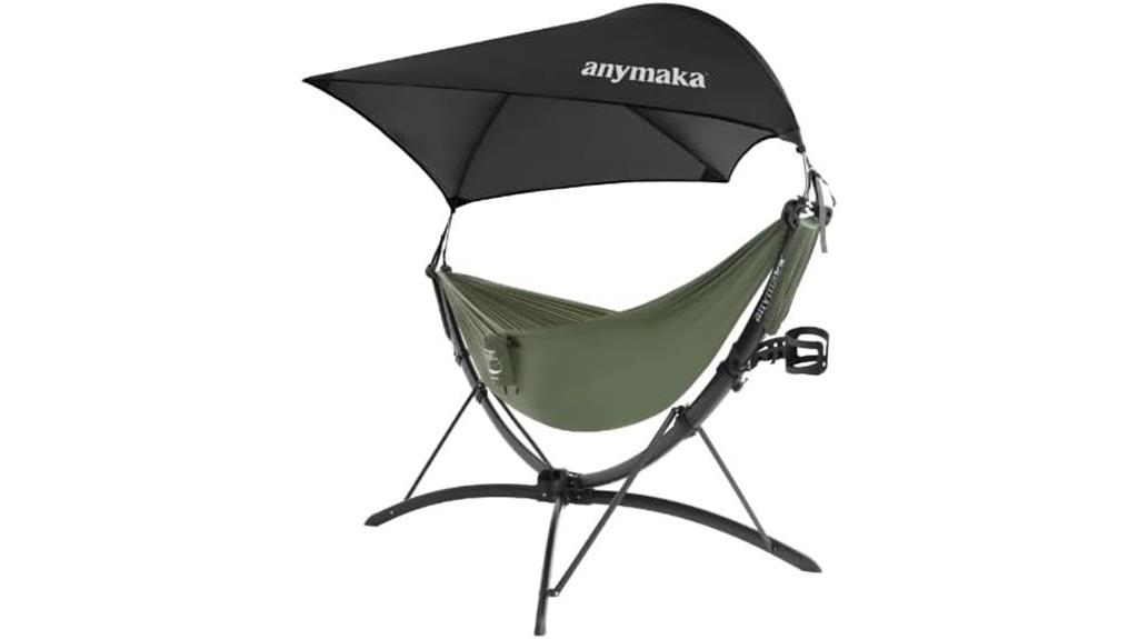 adjustable aluminum hammock stand