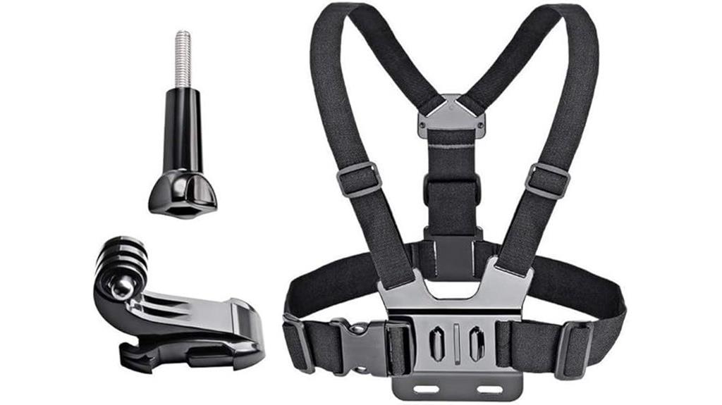 adjustable gopro chest mount