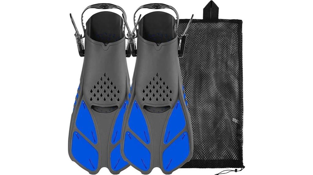 adjustable swim fins set