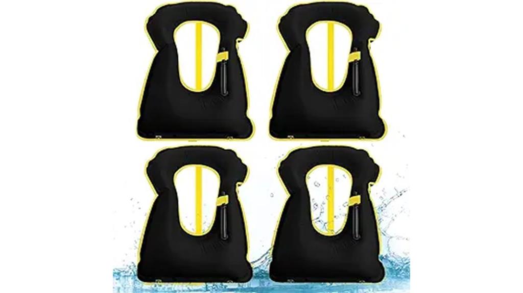 adult inflatable snorkel vest