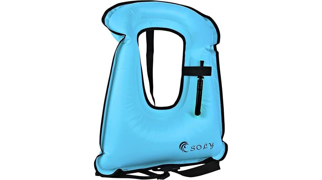 adult inflatable snorkeling vest