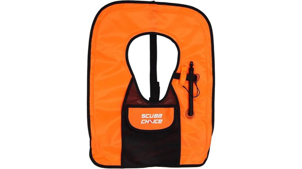 adult snorkel vest features
