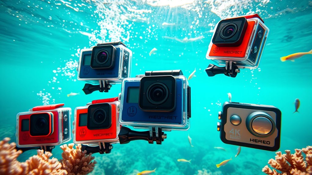 affordable 4k waterproof action cameras