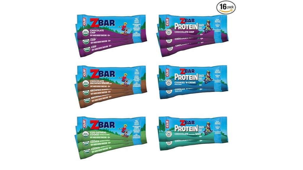 assorted zbar protein pack