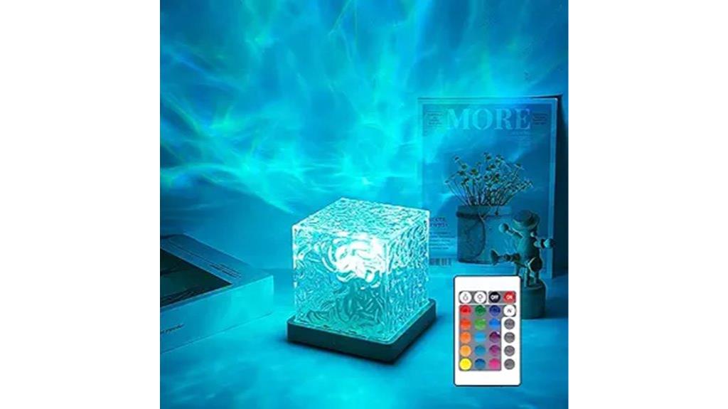 aurora ocean wave projector