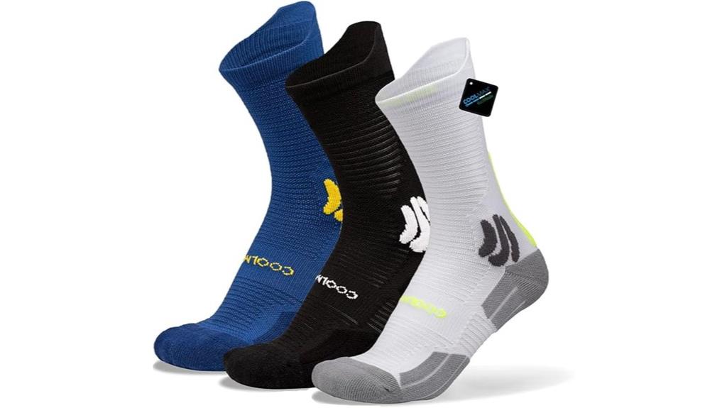 bamboo compression running socks